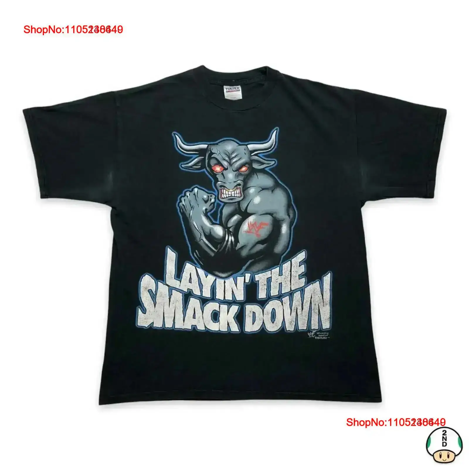 Vintage 1998 WWF The Rock T Sh - Mens Fashion Black Shirt ulasan dan harga