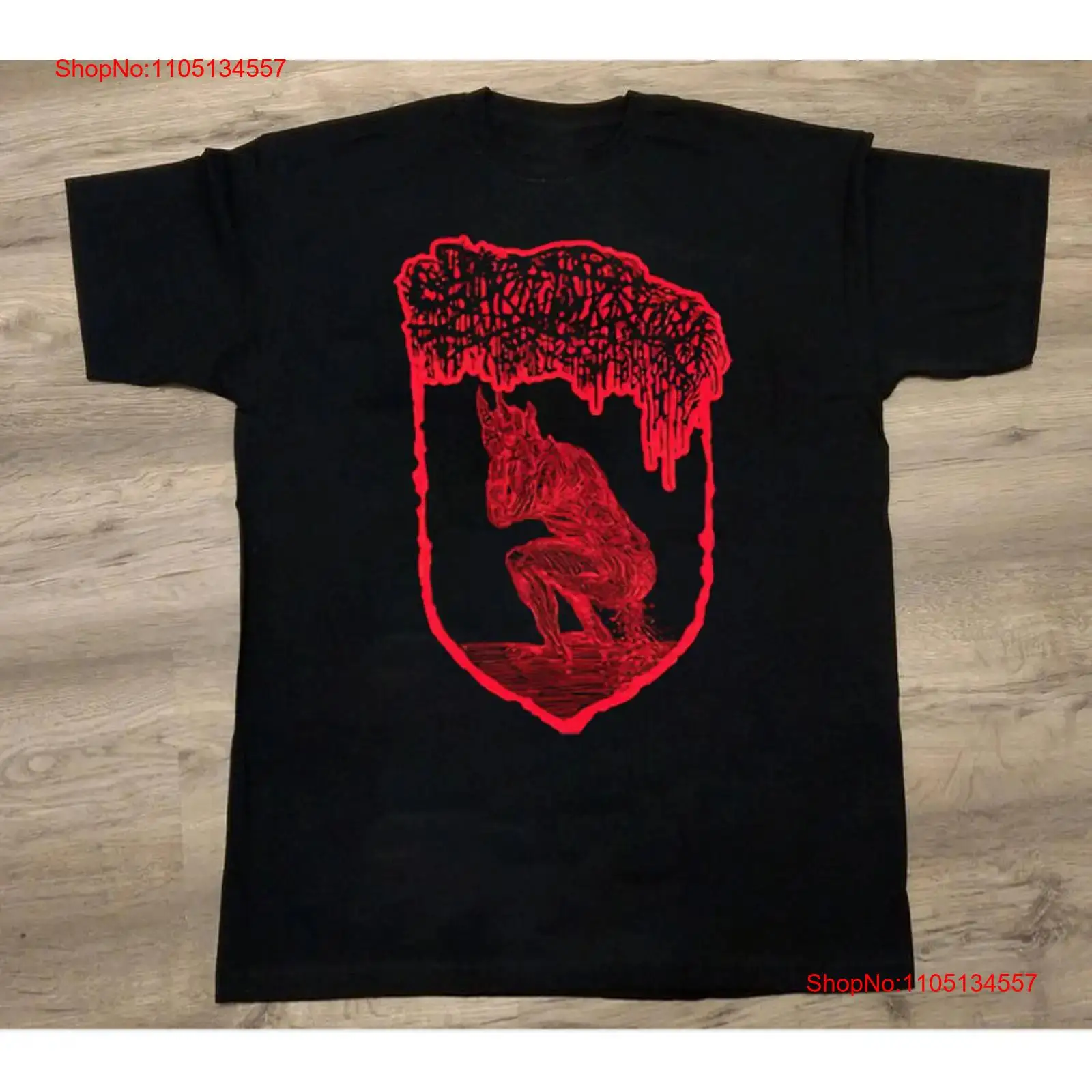 Sanguisugabogg T shirt Black C - Mens Fashion Black Shirt ulasan dan harga