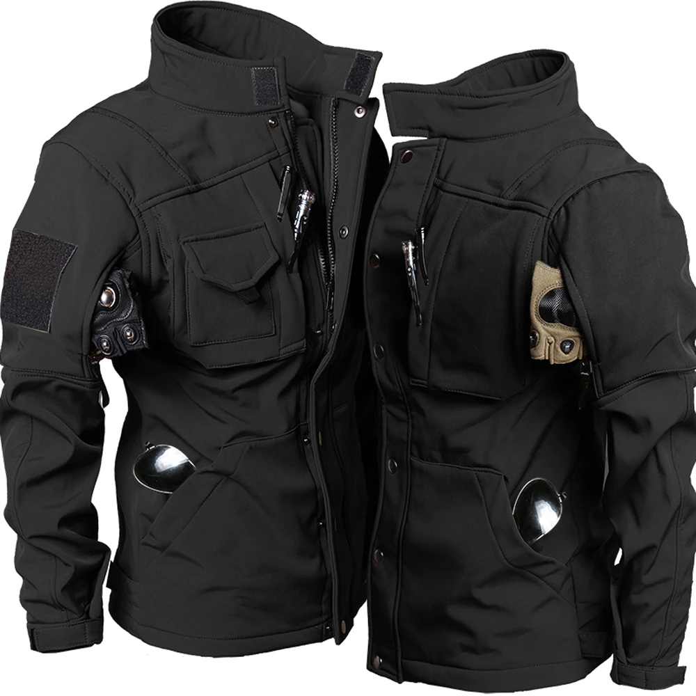 Men's Tactical Sets Winter Sha - Corduroy Jacket Men ulasan dan harga