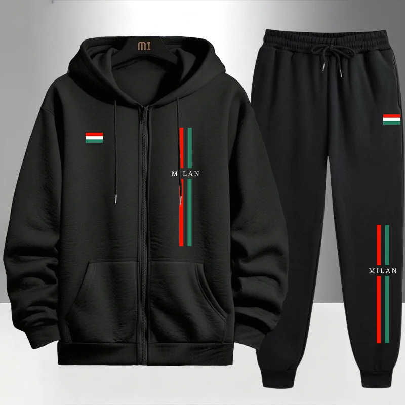 2026 Italy Printed Men's Set Z - Mens Fashion Urban ulasan dan harga