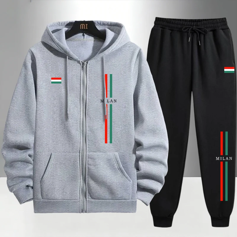 2026 Italy Printed Men's Set Z - Mens Fashion Urban ulasan dan harga