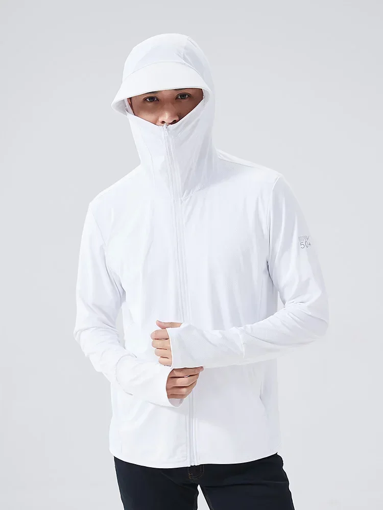 Summer Hooded Jacket UPF 50+UV - Corduroy Jacket Men ulasan dan harga