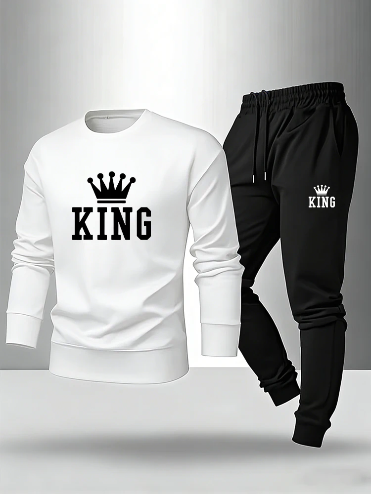 King Pringt Men Longsleeve T-s - Men'S Fashion Outfits 2026 ulasan dan harga