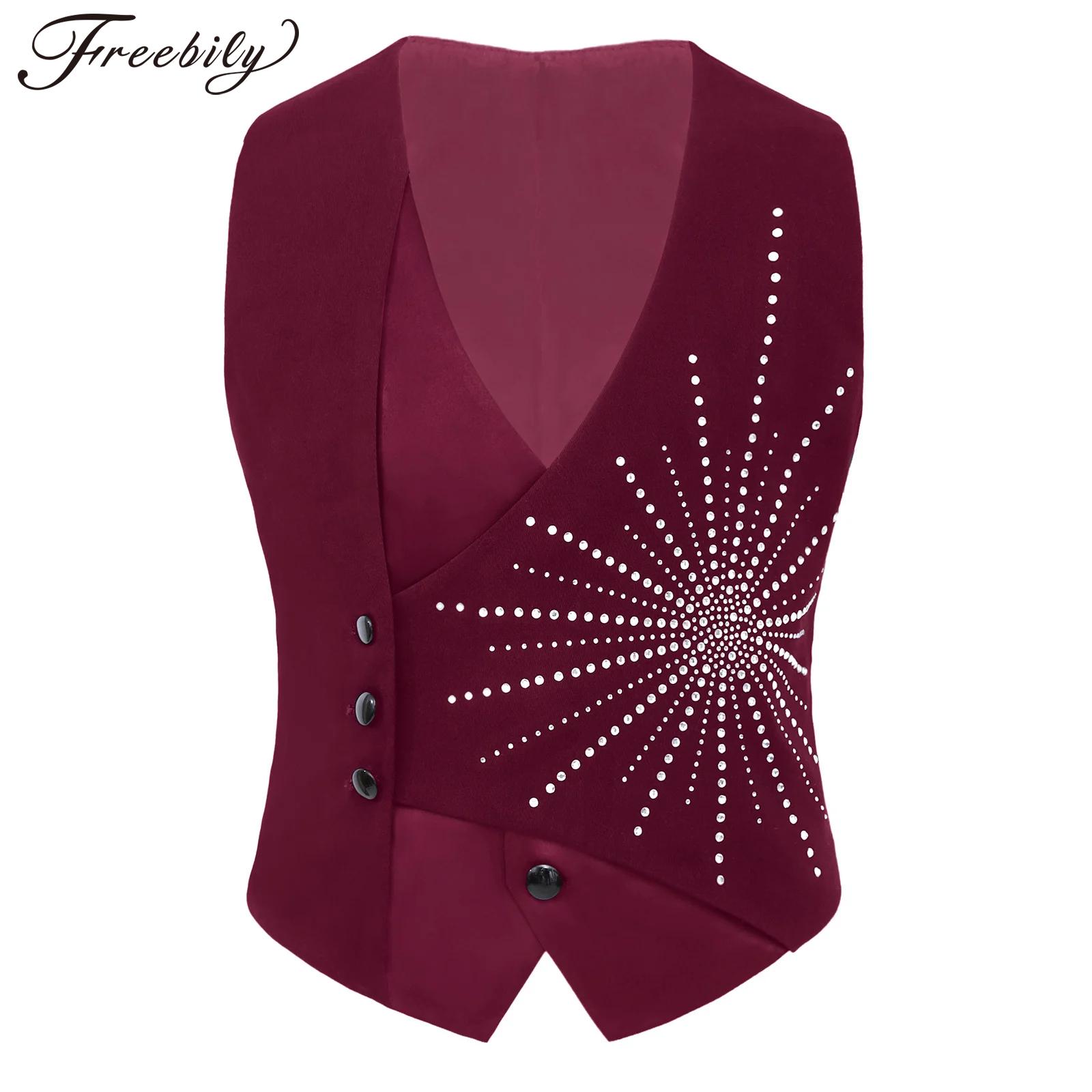 Kids Boys Gentleman Asymmetric - Formal Waistcoat Vest ulasan dan harga