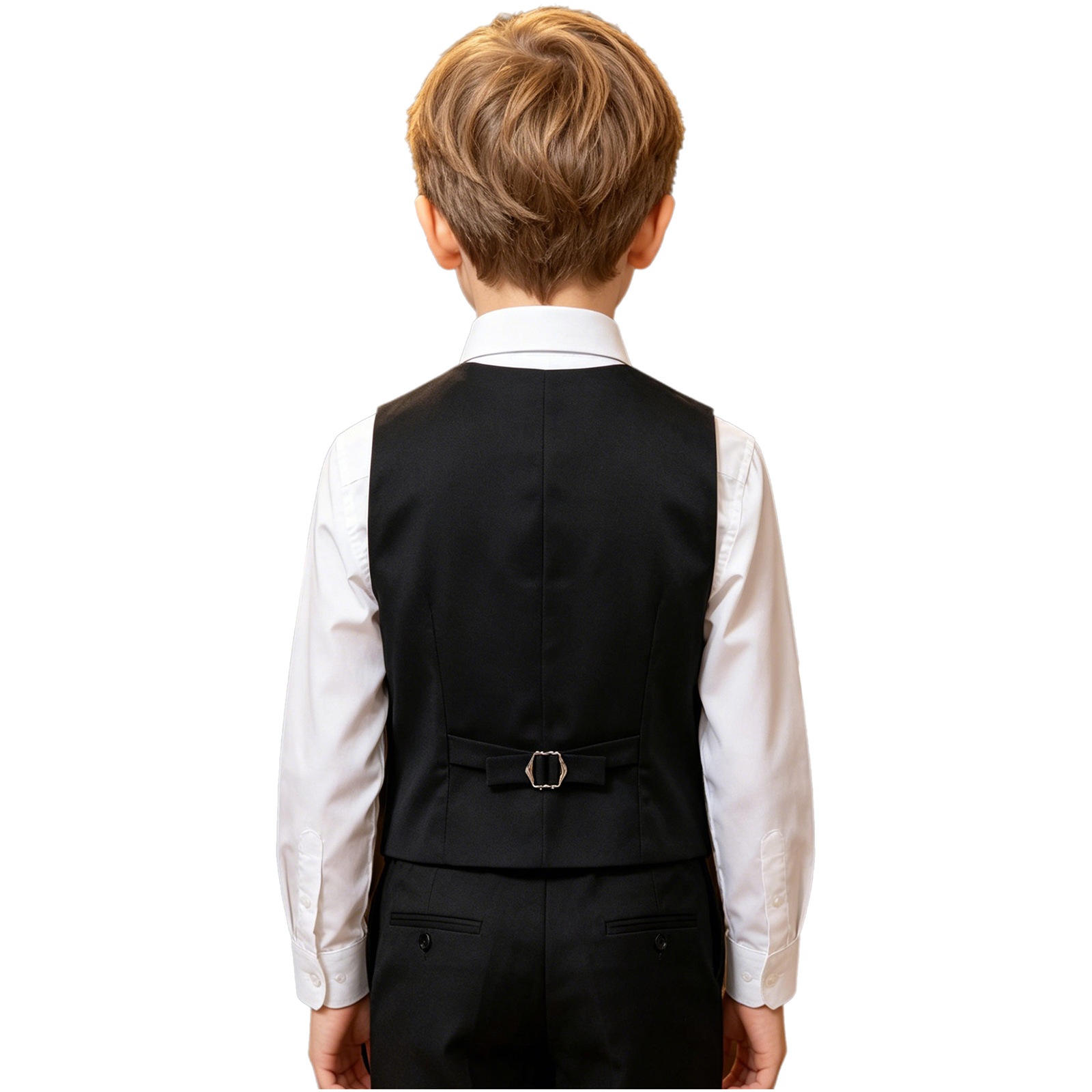 Kids Boys Gentleman Asymmetric - Formal Waistcoat Vest ulasan dan harga