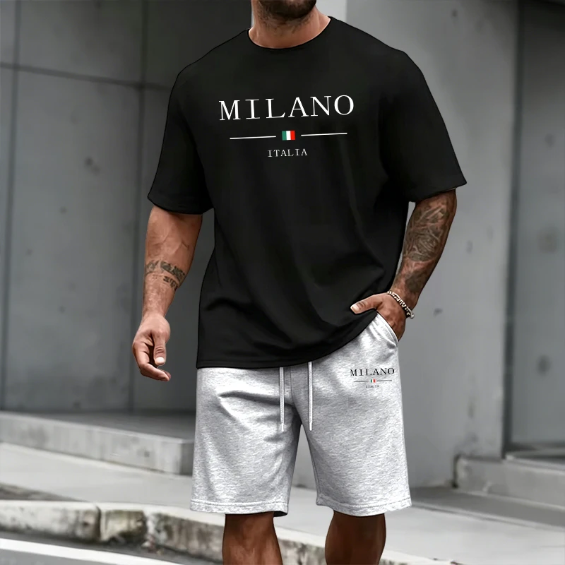 Men's Tracksuit Short Sleeve T - Men'S Fashion Outfits 2026 ulasan dan harga