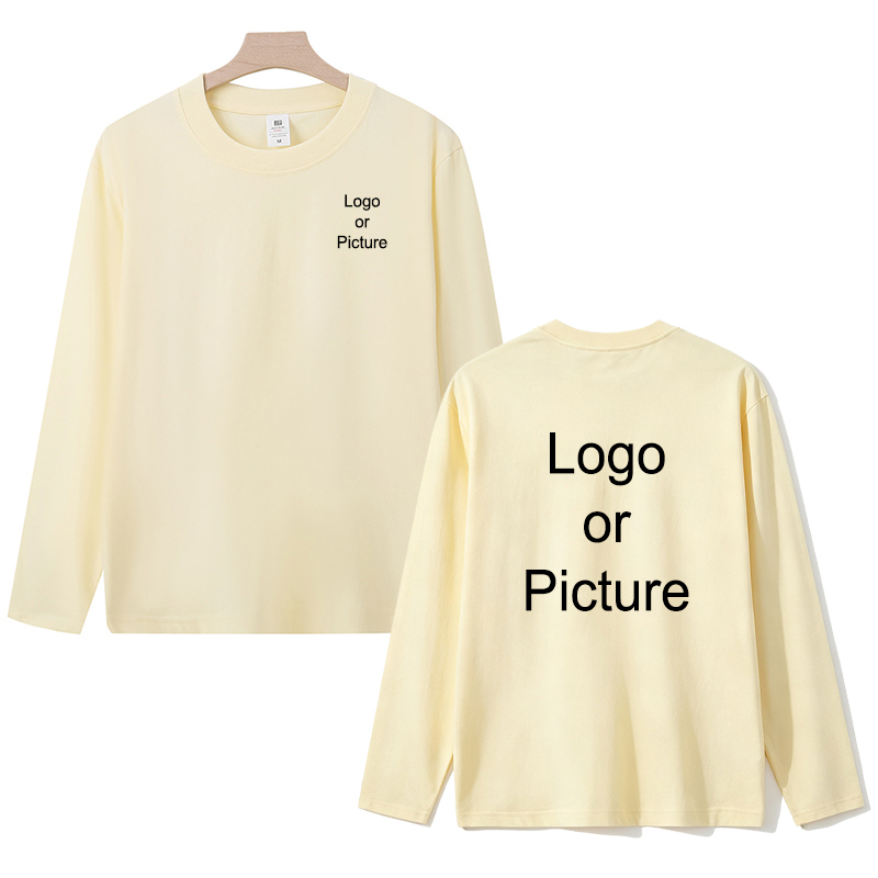 Customized Cotton Long Sleeve  - Mens Fashion Style ulasan dan harga