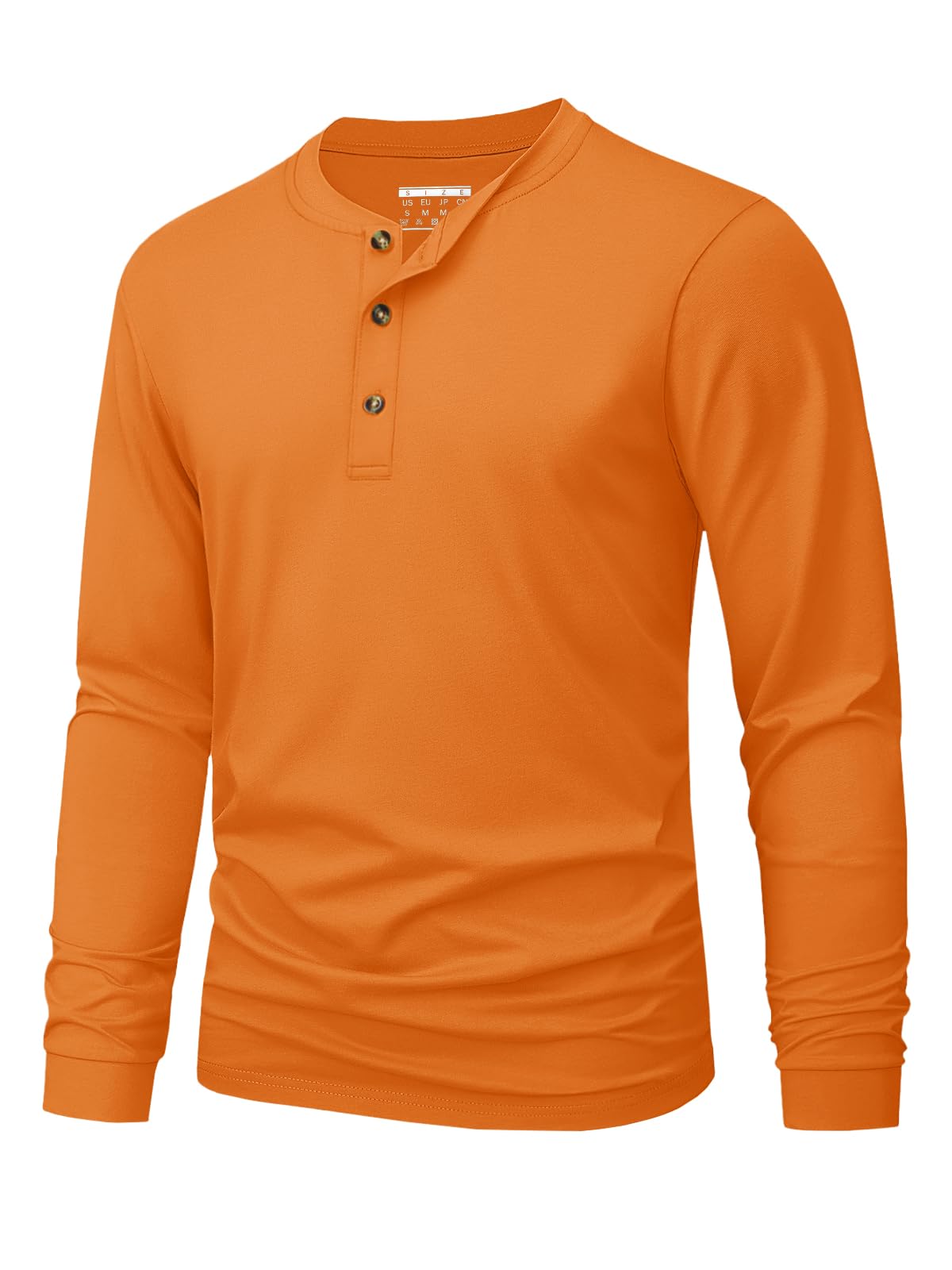 Men's Henley T-Shirt Simple So - Men'S Spring Fashion ulasan dan harga