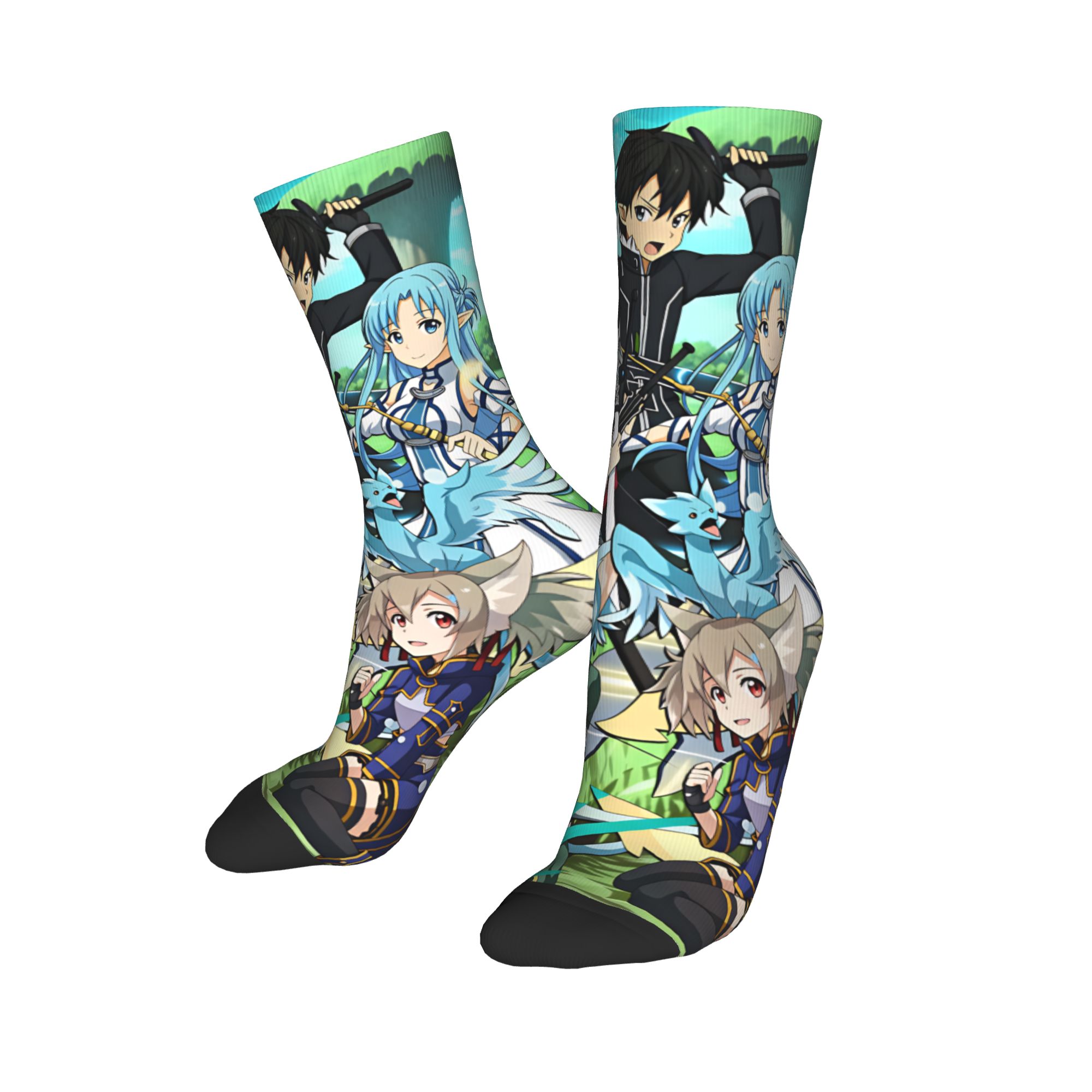 Sword Art Online Socks  Fashio - Men'S Fashion Online ulasan dan harga