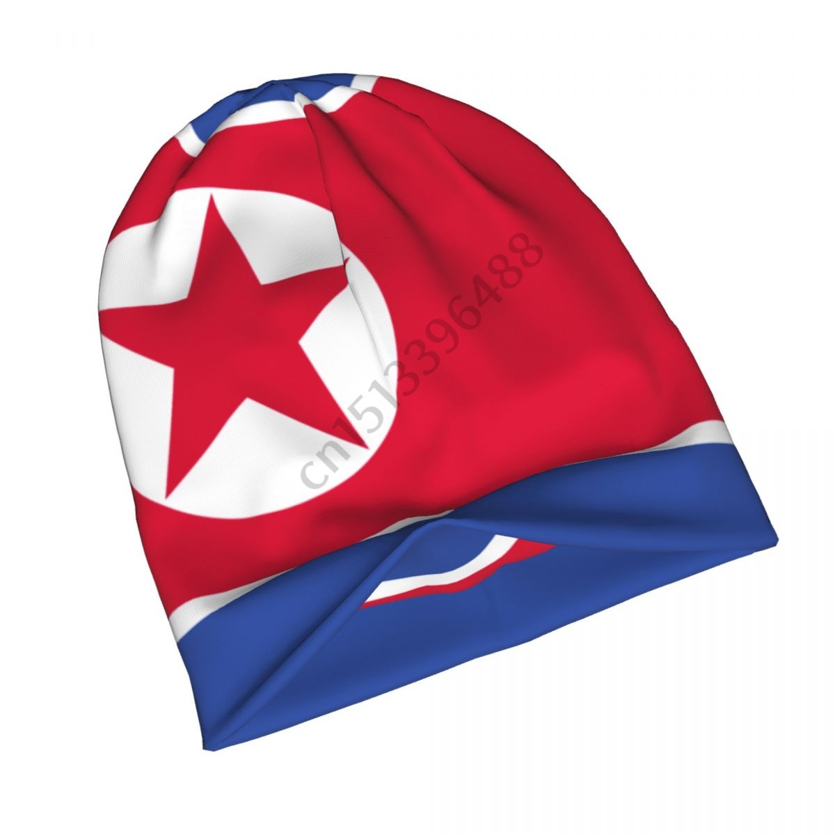 North Korea Flag Beanie Bonnet - Men'S Fashion Korea ulasan dan harga