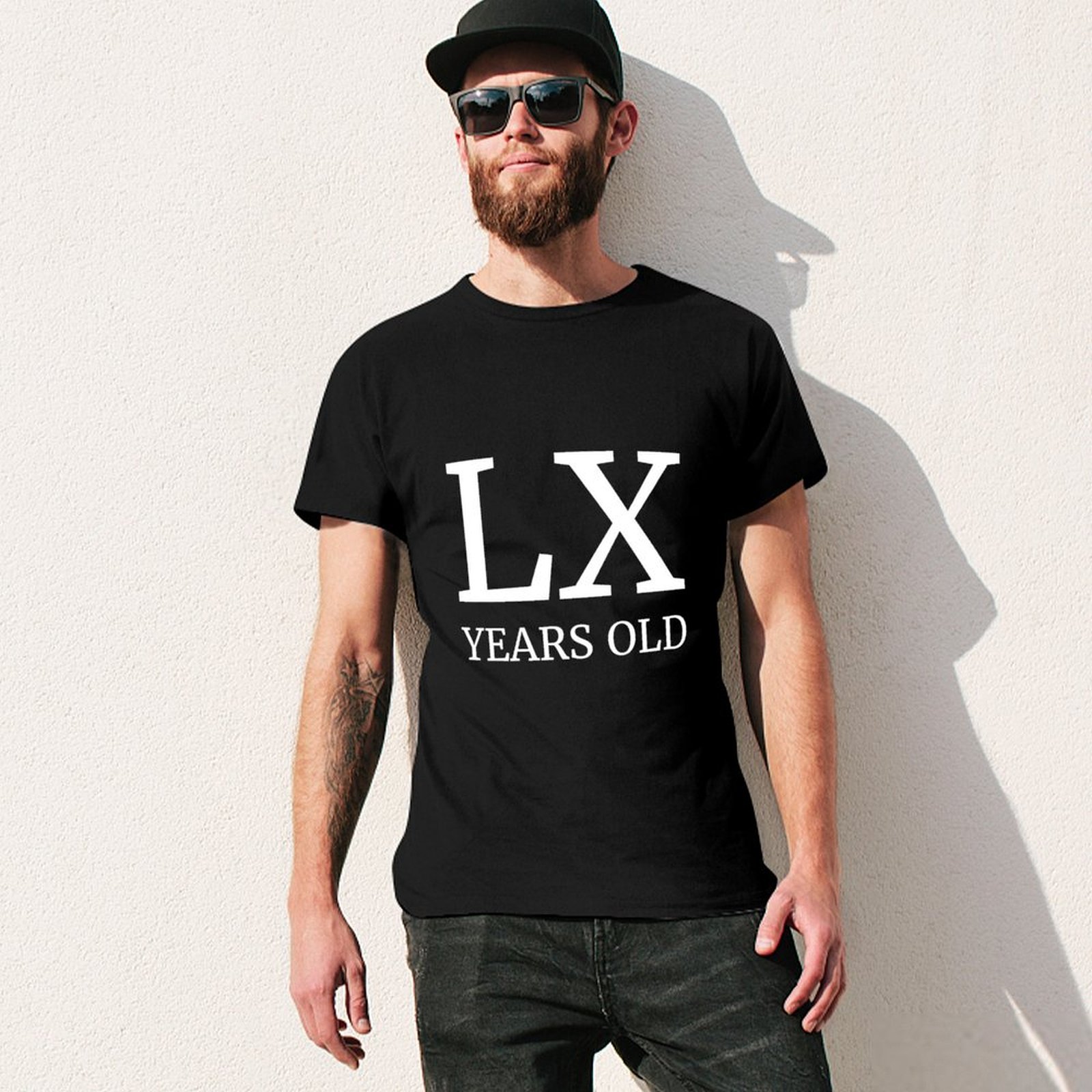 LX Years Old Latin 60th Birthd - Men'S Fashion For 60 Year Old ulasan dan harga