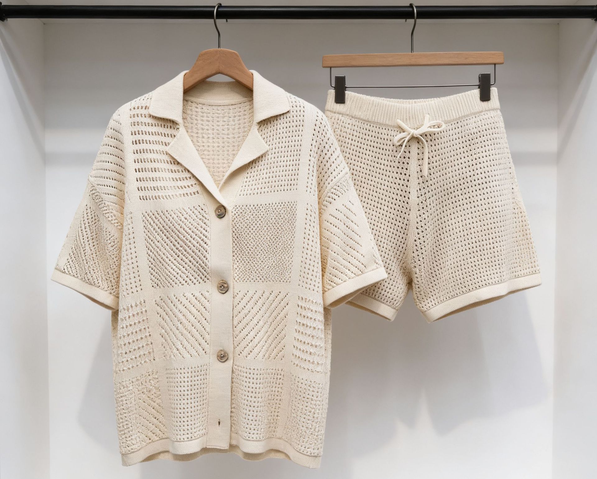 Knit Hollow Out Cardigan Tops  - Knitted Cardigan Men ulasan dan harga