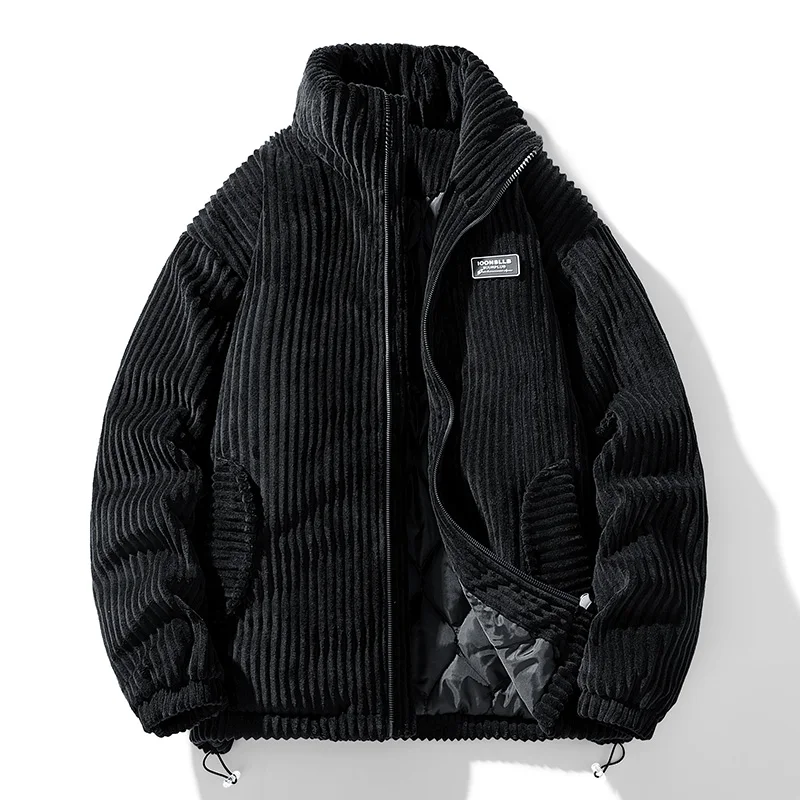 Men Winter Corduroy Puffer Jac - Corduroy Jacket Men ulasan dan harga