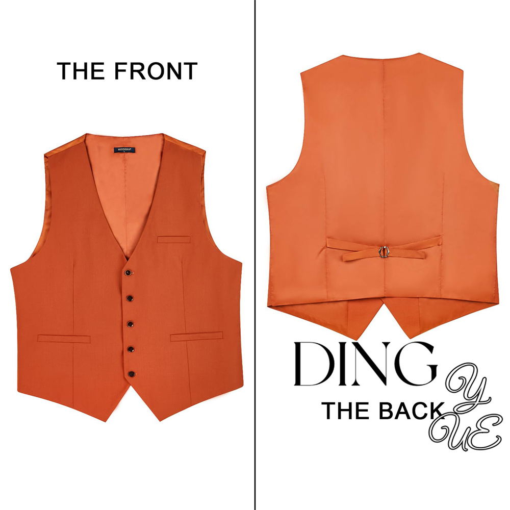 Men's Suit Vest Business Forma - Formal Waistcoat Vest ulasan dan harga
