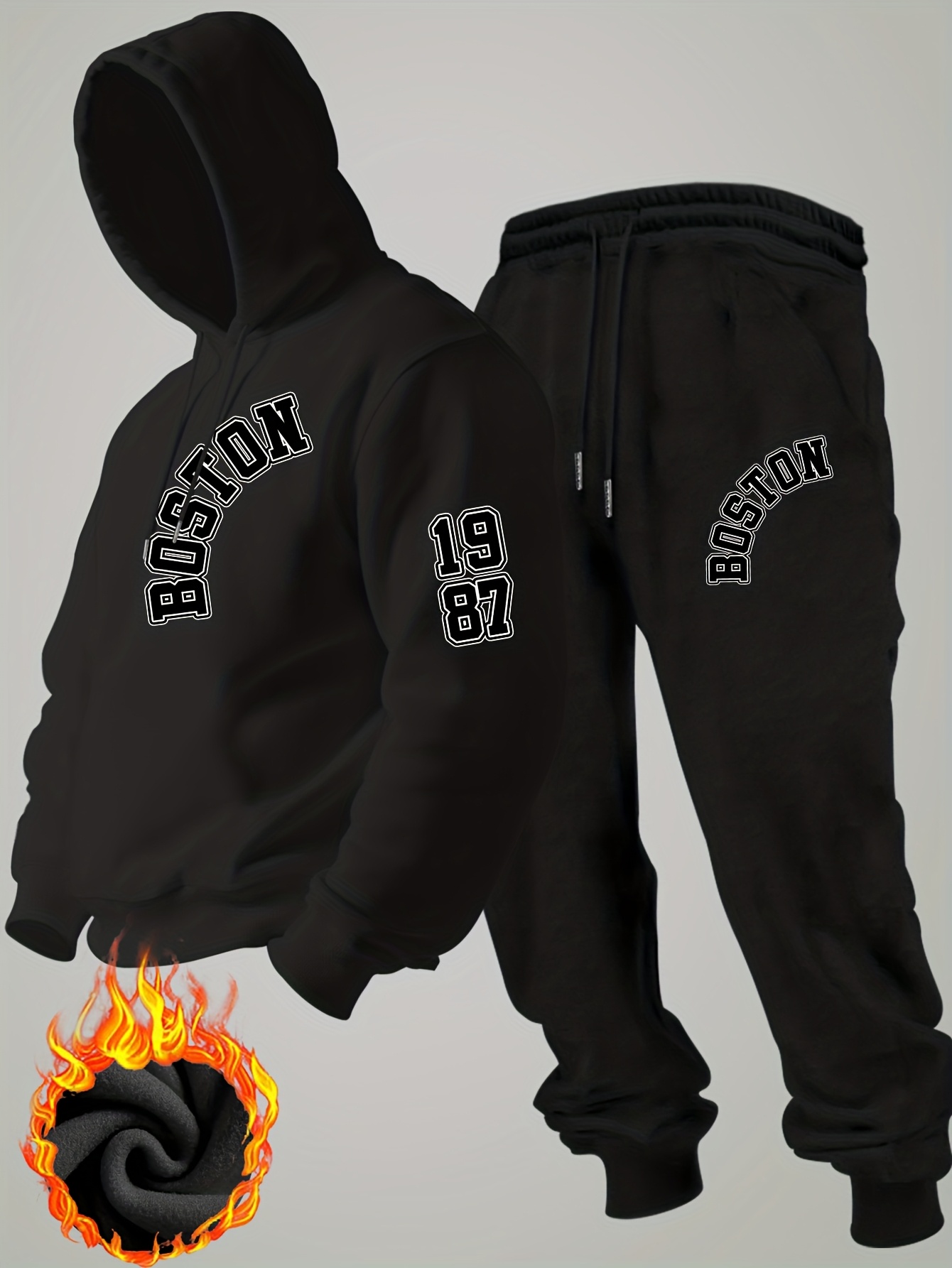 2026 new Men Winter Fleece Hoo - Men'S Fashion Outfits 2026 ulasan dan harga
