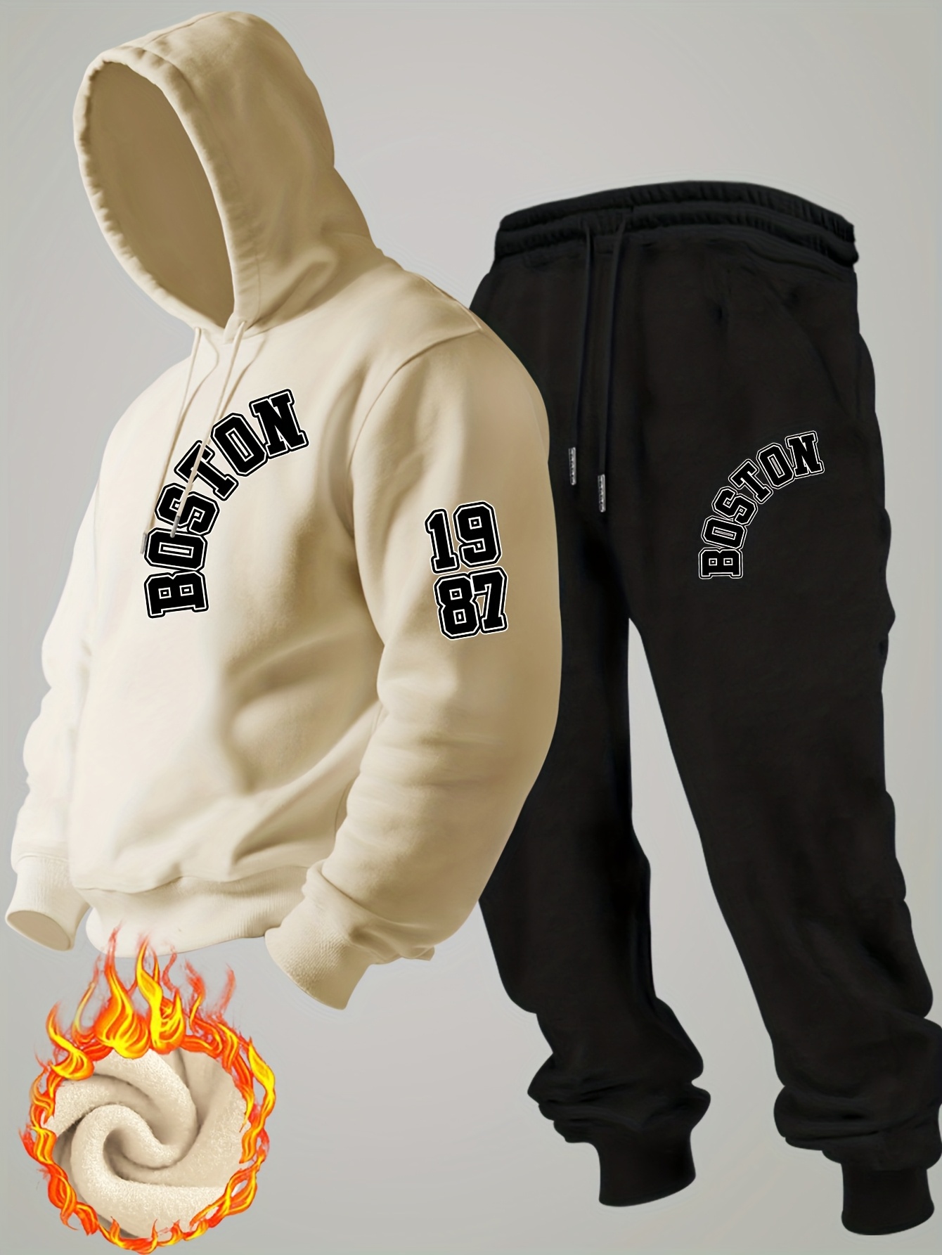 2026 new Men Winter Fleece Hoo - Men'S Fashion Outfits 2026 ulasan dan harga