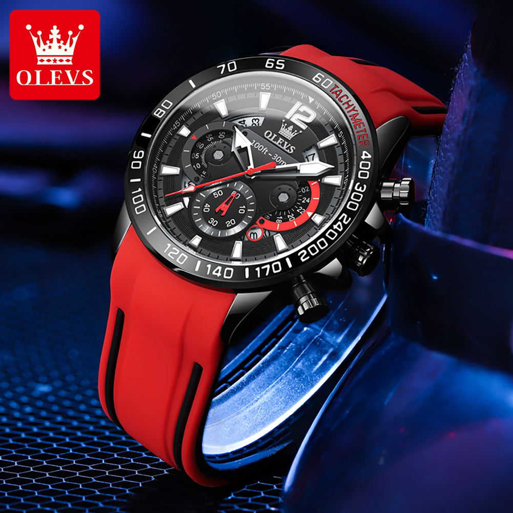 OLEVS 9936 Mens Watch Fashion  - Men'S Fashion Magazine ulasan dan harga