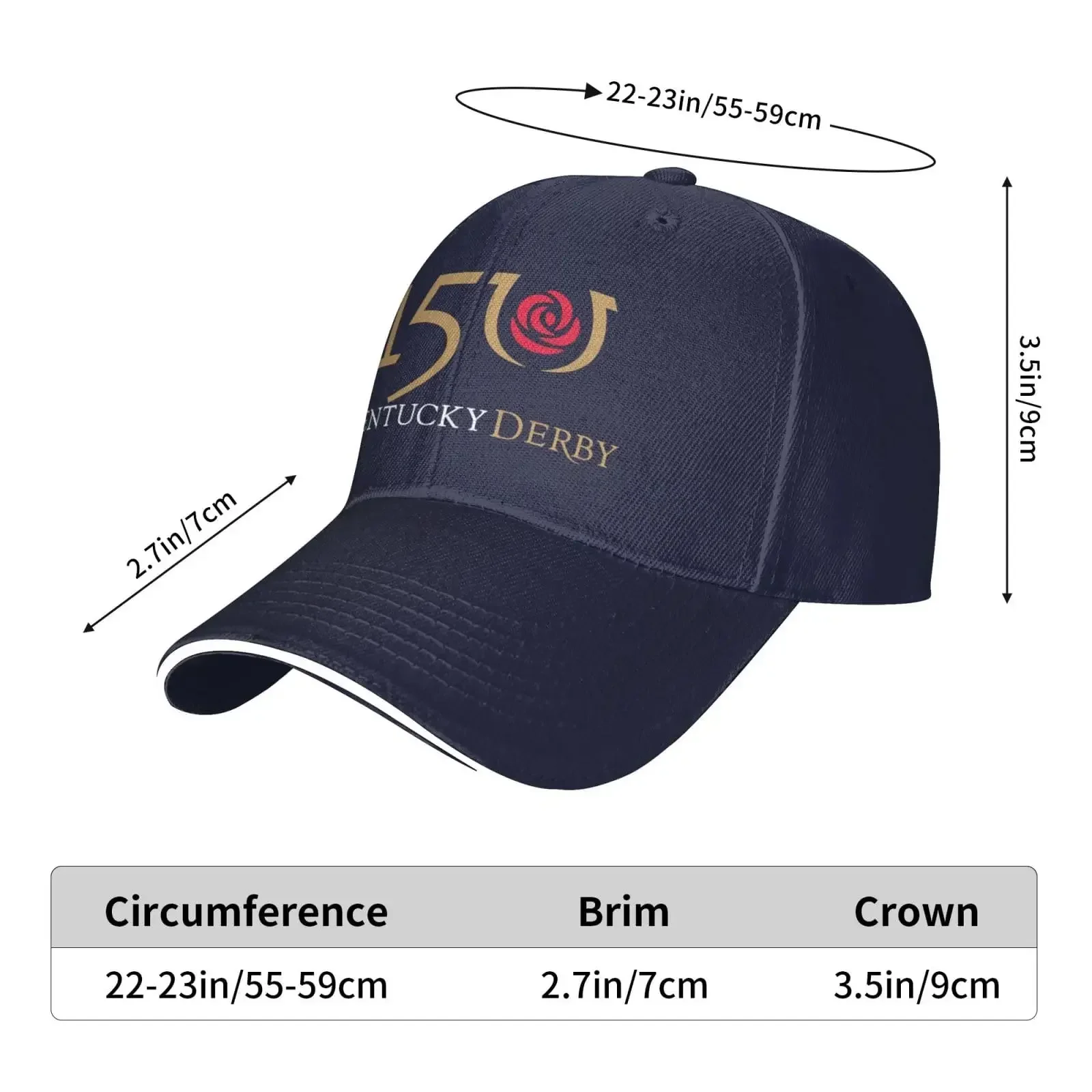 Adjustable Baseball Cap for Me - Men'S Fashion Kentucky Derby ulasan dan harga